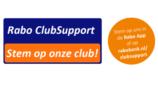 Stemt u op ons in de Rabo ClubSupport actie?